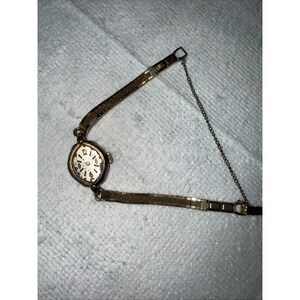 Vintage - 10k Yellow Gold-Filled - Mesh‎ Ladies Watch Band - Speidel